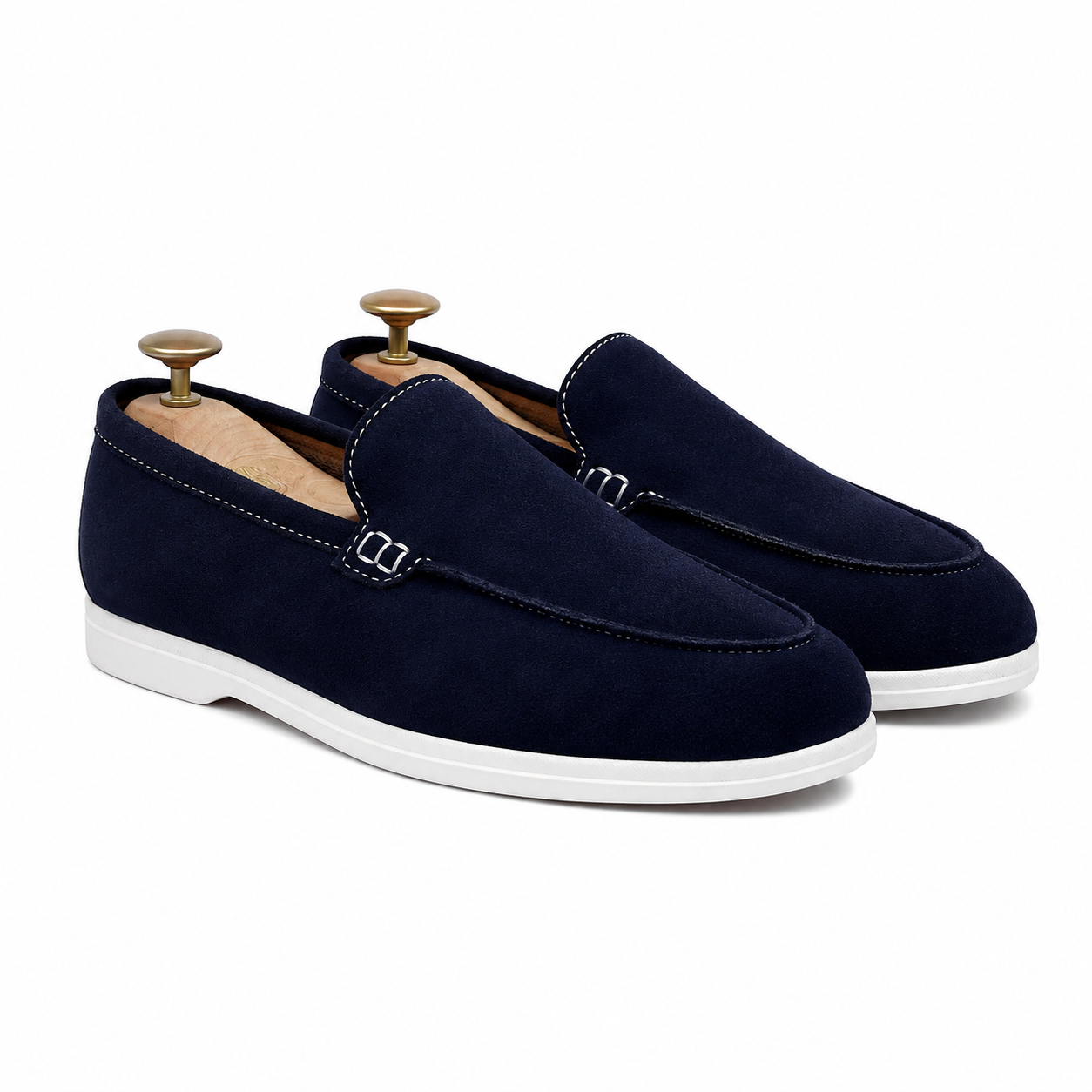 Aldo- Men s Navy Blue Suede Loafer